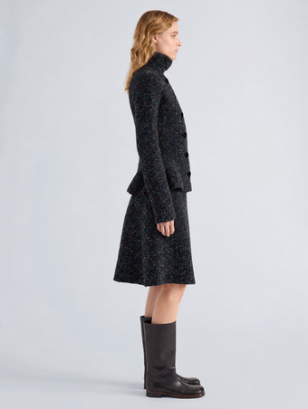 Capucine Skirt in Donegal Knit