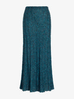 Proenza Schouler Still Life image of Joelle Skirt in Looped Mohair in Blue Multi