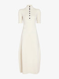 Proenza Schouler Still Life image of Mathilde Dress in Compact Stretch Viscose in Off White