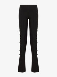 Proenza Schouler Still Life image of Martina Pant in Compact Stretch Viscose in Black