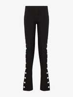 Proenza Schouler Still Life image of Martina Pant in Compact Stretch Viscose in Black