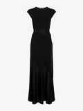 Proenza Schouler Still Life image of Maissa Dress in Compact Stretch Viscose in Black