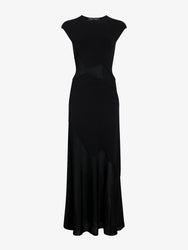 Proenza Schouler Still Life image of Maissa Dress in Compact Stretch Viscose in Black