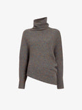 Proenza Schouler Still Life image of Abie Sweater in Donegal Knit in Blue Multi