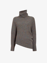 Proenza Schouler Still Life image of Abie Sweater in Donegal Knit in Blue Multi