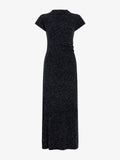 Proenza Schouler Still Life image of Abie Dress in Donegal Knit in Black Multi