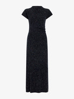Proenza Schouler Still Life image of Abie Dress in Donegal Knit in Black Multi
