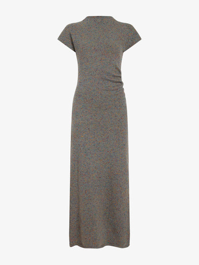 Proenza Schouler Still Life image of Abie Dress in Dress in Donegal Knit in Blue Multi