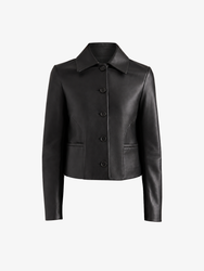 Proenza Schouler Still Life image of Kenza Jacket in Nappa Leather in Black