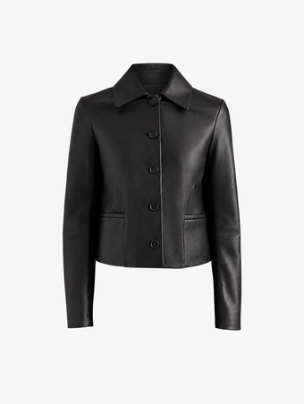 Proenza Schouler Still Life image of Kenza Jacket in Nappa Leather in Black