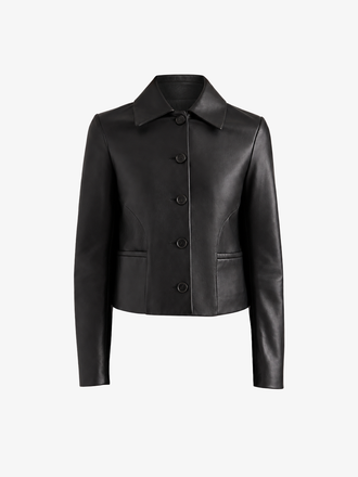 Proenza Schouler Still Life image of Kenza Jacket in Nappa Leather in Black