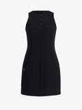 Proenza Schouler Still Life image of Dara Dress in Light Bi-Stretch Wool in Black