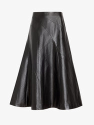 Proenza Schouler Still Life image of Kenza Skirt in Nappa Leather in Black