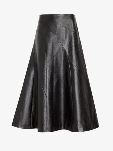 Proenza Schouler Still Life image of Kenza Skirt in Nappa Leather in Black