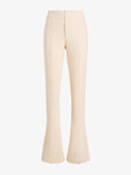 Proenza Schouler Still Life image of Dara Pant in Light Bi-Stretch Wool in Ecru