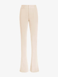 Proenza Schouler Still Life image of Carmen Pant in Matte Double Crepe in Ecru