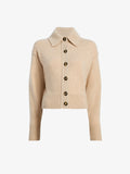 Proenza Schouler Still Life image of Rocio Cardigan in Cashmere in Beige