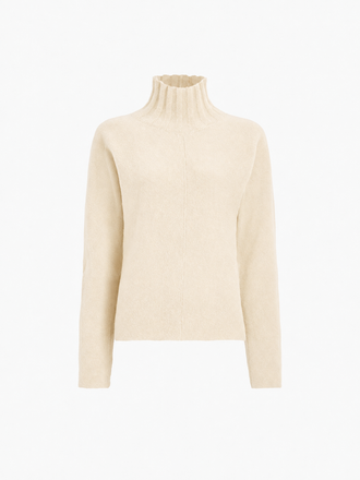 Proenza Schouler Still Life image of Lothea Top in Lofty Merino Wool in Ecru