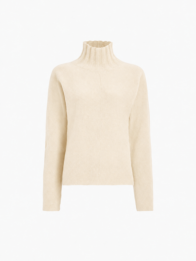 Proenza Schouler Still Life image of Lothea Top in Lofty Merino Wool in Ecru