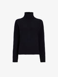 Proenza Schouler Still Life image of Lothea Top in Lofty Merino Wool in Navy Melange