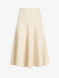 Proenza Schouler Still Life image of Lothea Skirt in Lofty Merino Wool in Ecru