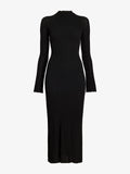 Proenza Schouler Still Life image of Roux Dress in Viscose Silk Rib in Black