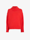 Proenza Schouler Still Life image of Oren Turtleneck in Cashmere Wool in Flame