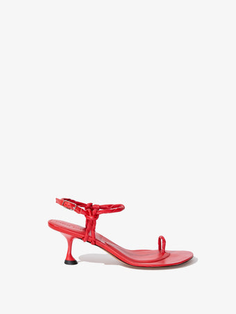 Side image of the Tee Toe Ring Sandals