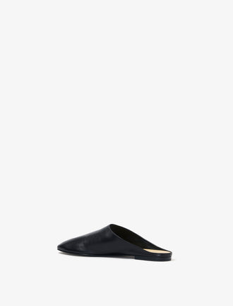 3/4 Back image of Glove Slippers in BLACK