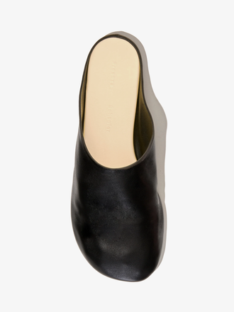 Aerial image of Glove Slippers in BLACK