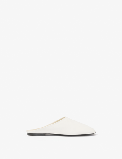 Side image of Glove Slippers in IVORY