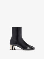 Proenza Schouler Side image of Glove Ankle Boots in Nappa Leather in Black