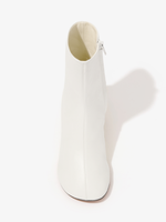 Aerial image of Glove Ankle Boots in IVORY