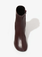 Aerial image of Glove Ankle Boots in OXBLOOD