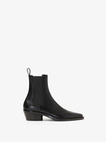 Front image of Bronco Chelsea Boots in BLACK