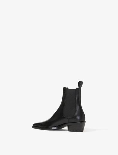 3/4 Back image of Bronco Chelsea Boots in BLACK