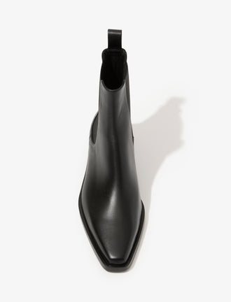 Aerial image of Bronco Chelsea Boots in BLACK