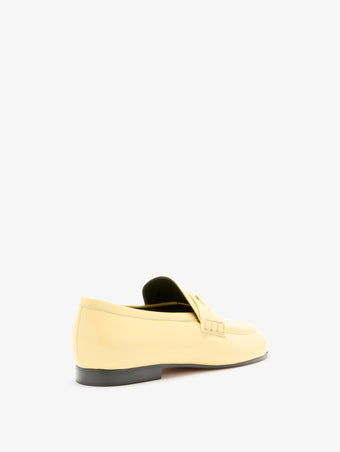 3/4 Back image of Mini Monogram Loafers in Resin