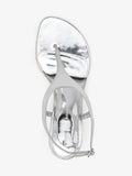 Aerial image of Tee Thong Sandals in Silver