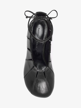 Aerial image of Glove Hinge Pumps in Black