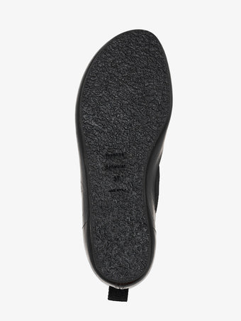 Proenza Schouler aerial image of Arcadia Sneakers sole in black