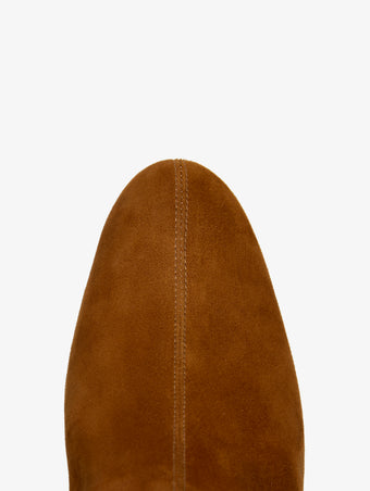 Proenza Schouler Aerial image of Uma Ankle Boots in Kidsuede in Cuoio
