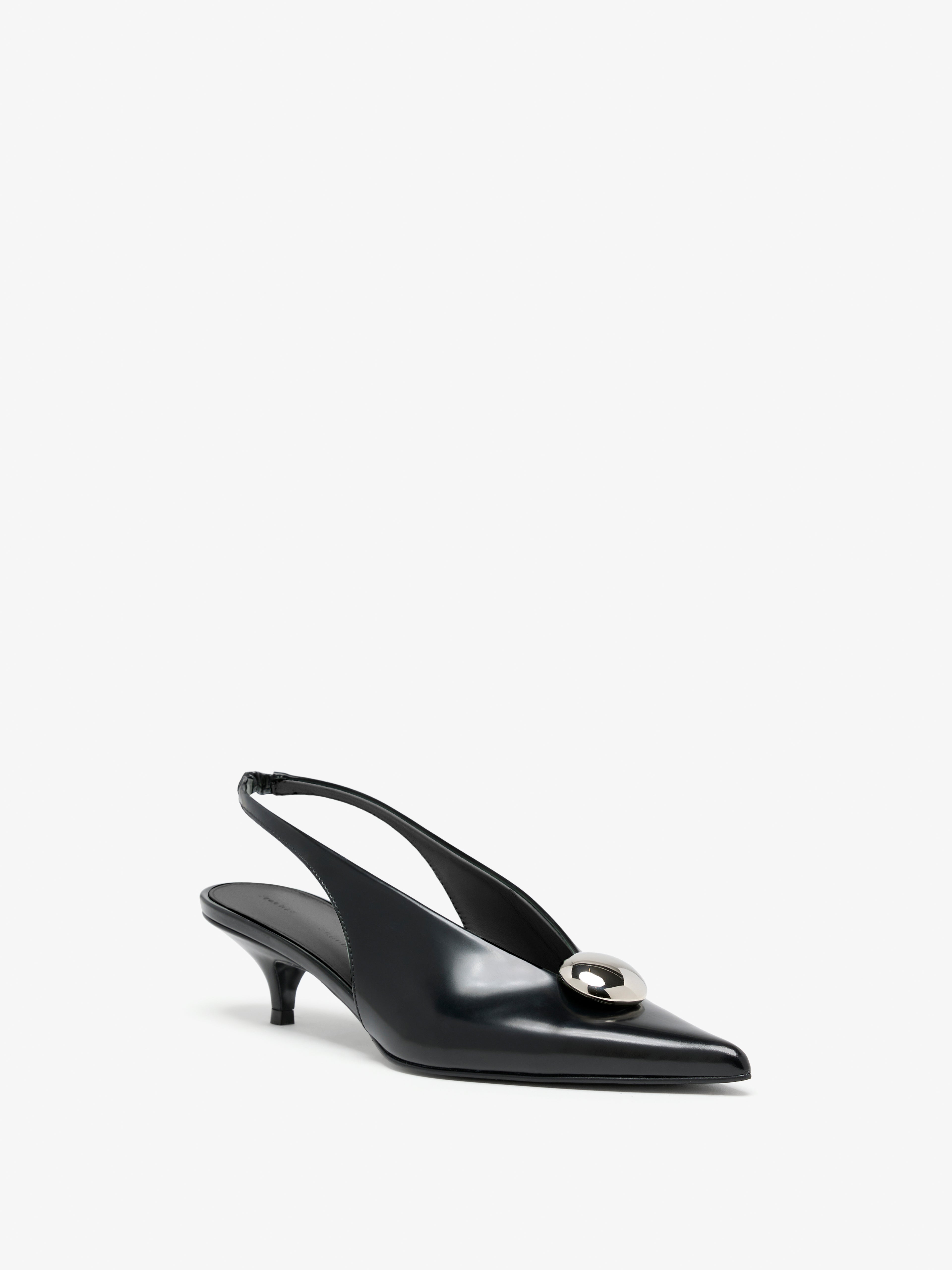 【関税込み】Proenza Schouler ヒール Proenza Schouler Tee Perforated Pumps | Black | FARFETCH