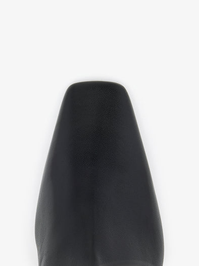 Proenza Schouler Aerial image of Trap Flat Boot in Nappa in Black