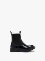 Proenza Schouler Front image of Bank Chelsea Boots in Black