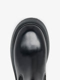 Proenza Schouler Image of model wearing Bank Chelsea Boots in Black