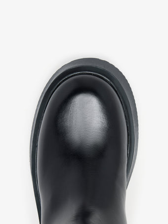 Proenza Schouler Aerial image of Bank Boots in Black