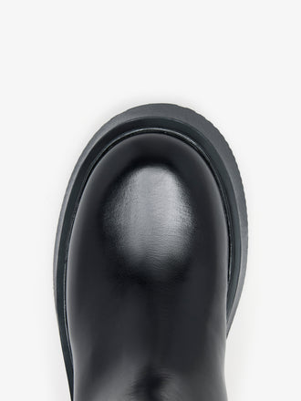 Proenza Schouler Aerial image of Bank Boots in Black