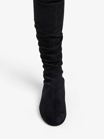 Proenza Schouler Aerial image of Tee Stretch Over The Knee Boots in Black