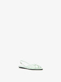Proenza Schouler 3/4 Front image of Uma Slingback Sandals in Mint